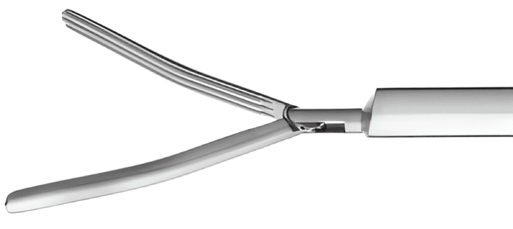 UnivLabs curved laparoscopic intestinal clamp