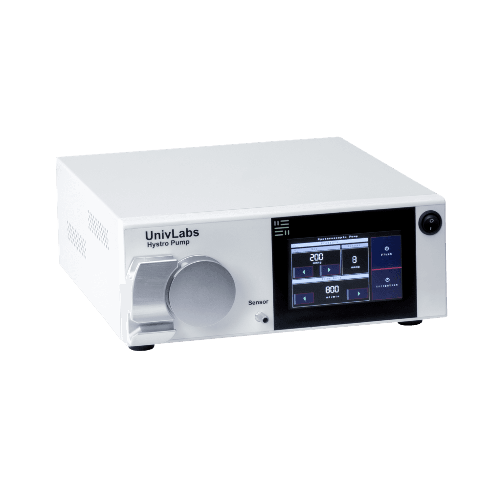 UnivLabs hysteroscopy pump, another angle