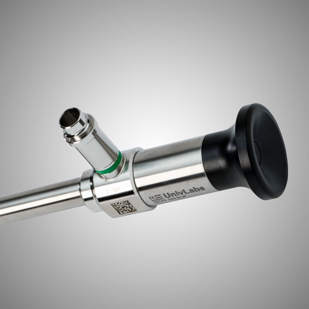 UnivLabs rigid endoscope eyepiece and light post