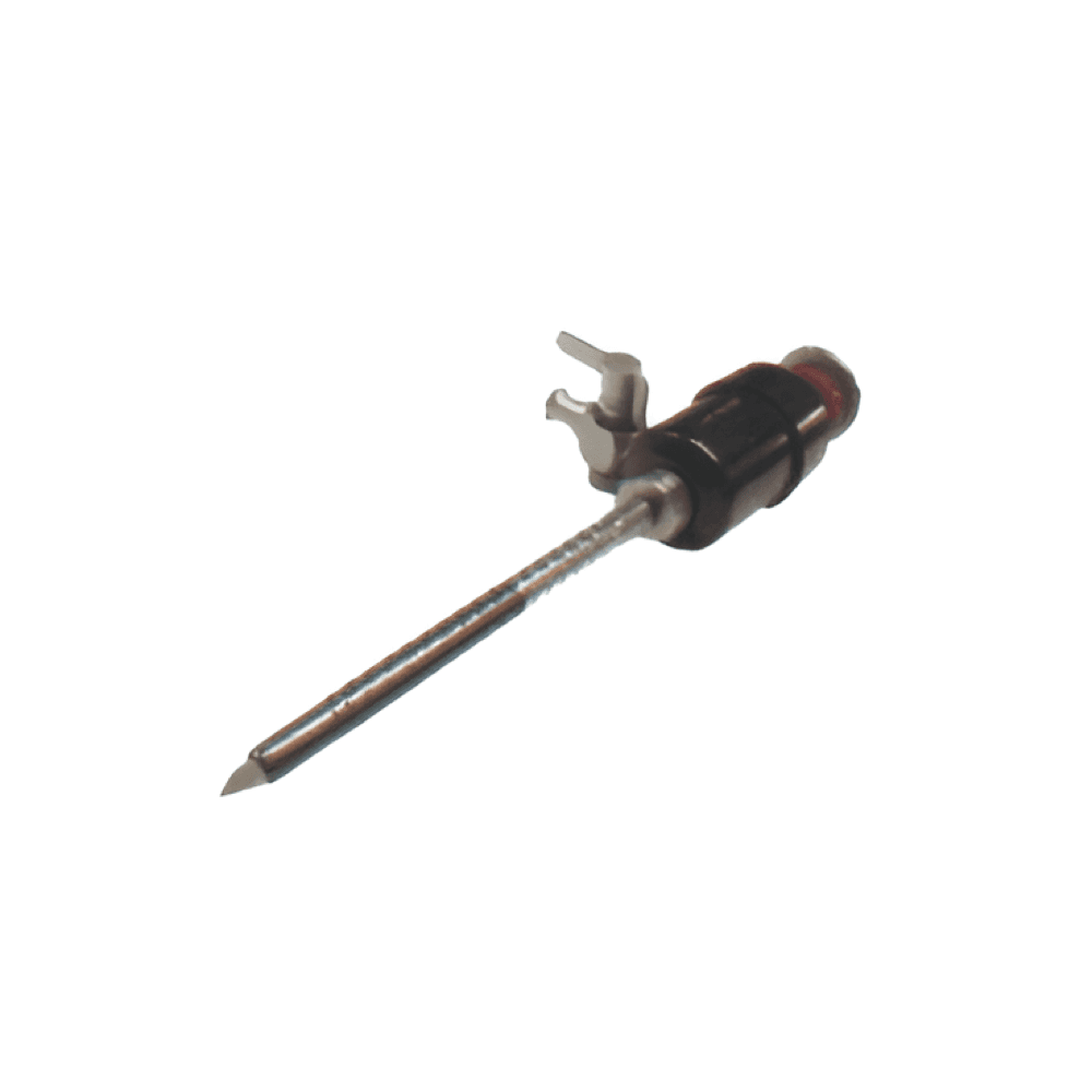 UnivLabs Trocars and cannulas: Spiral plain pyramidal, 5 mm × 9 cm
